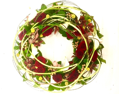 Woodland wreath design