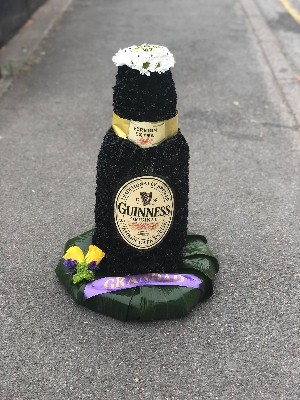 Guiness bottle 3d