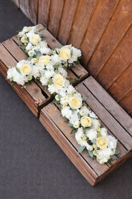White and Green Cross