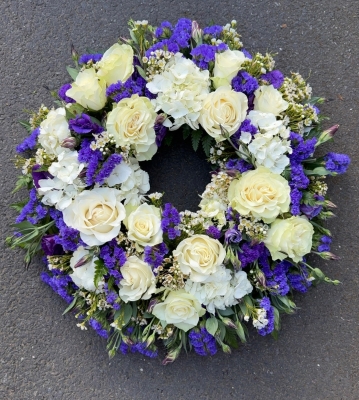 Scented Blue Wreath