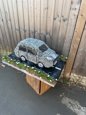 3 D Peugeot car