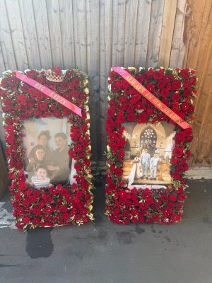 4ft picture frame tributes