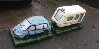 car and caravan