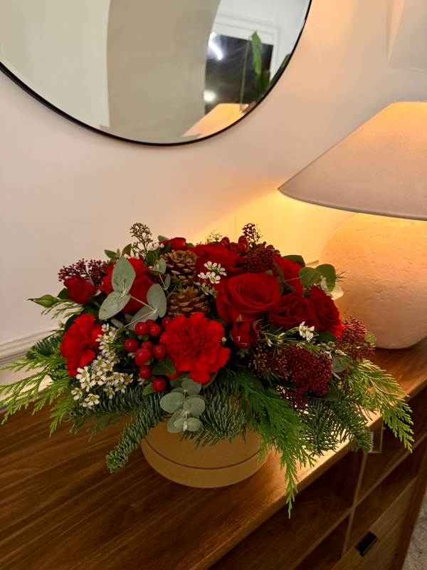 Christmas wish hatbox