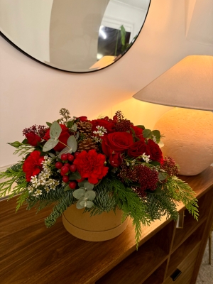 Christmas wish hatbox