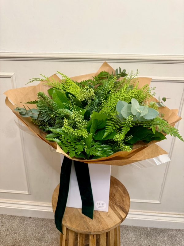 Evergreen Christmas bouquet