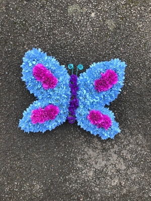 Mini blue butterfly