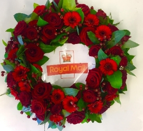 Royal Mail wreath