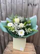 White Radiance Handtied