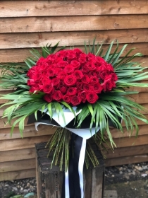ultimate 100 red roses