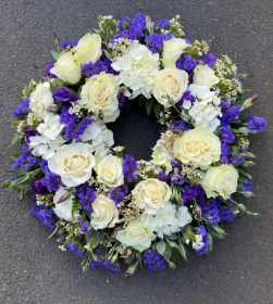 Scented Blue Wreath