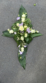 Lilac and White Cross