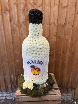 3 D Malibu bottle