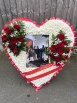 3ft standing heart