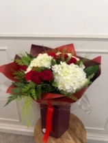 Candy cane Christmas bouquet