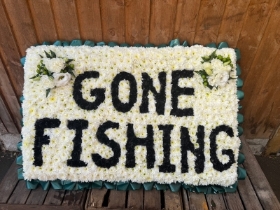 Gone fishing tribute