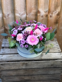 pretty pink hatbox